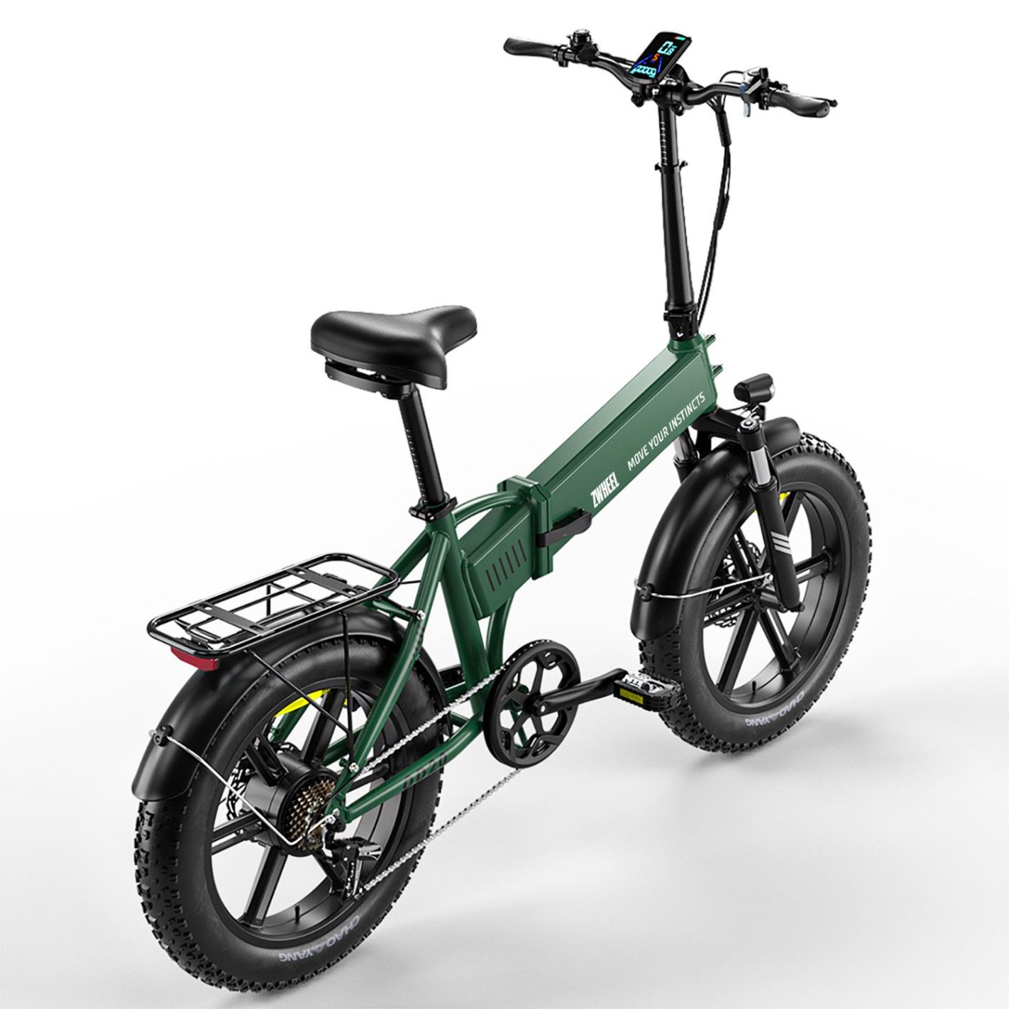 Zwheel Bicicleta Eléctrica Urban Flux Green